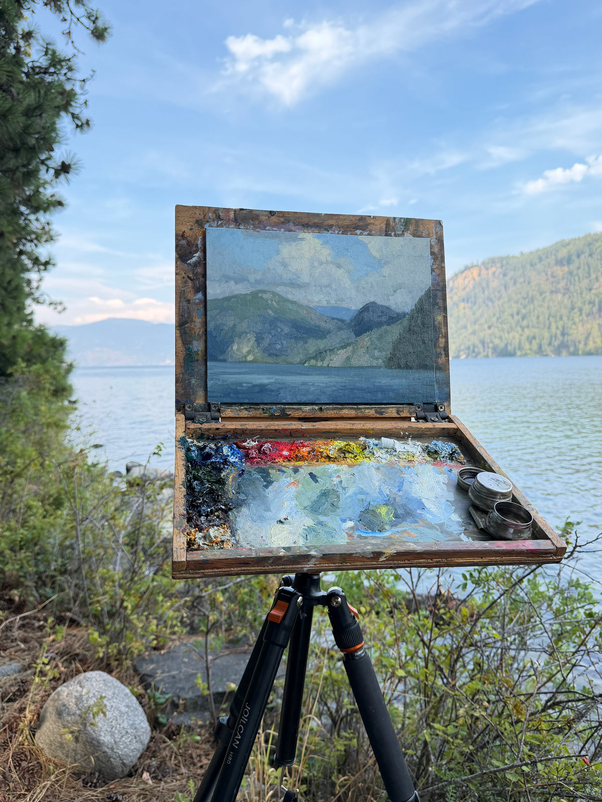 Billowing Clouds Over Pend Oreille