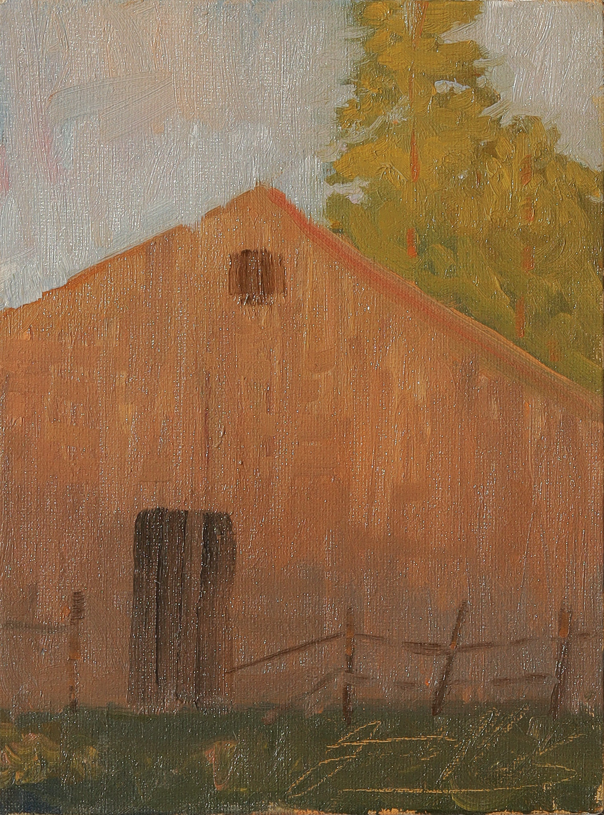 Golden Hour Barn