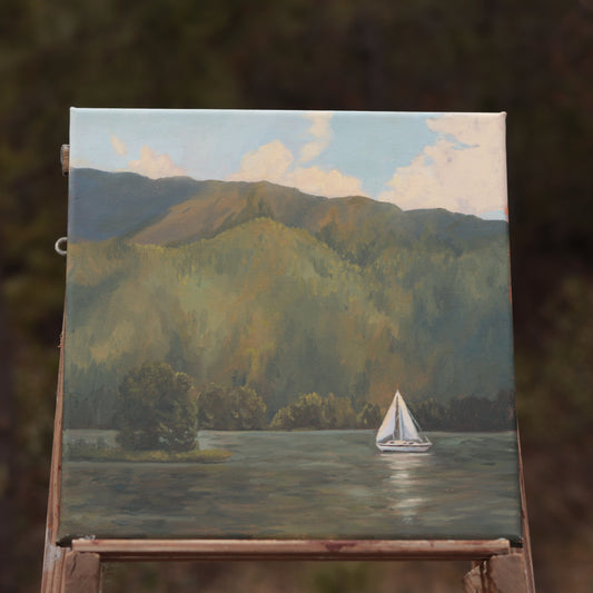 Sailboat painting I