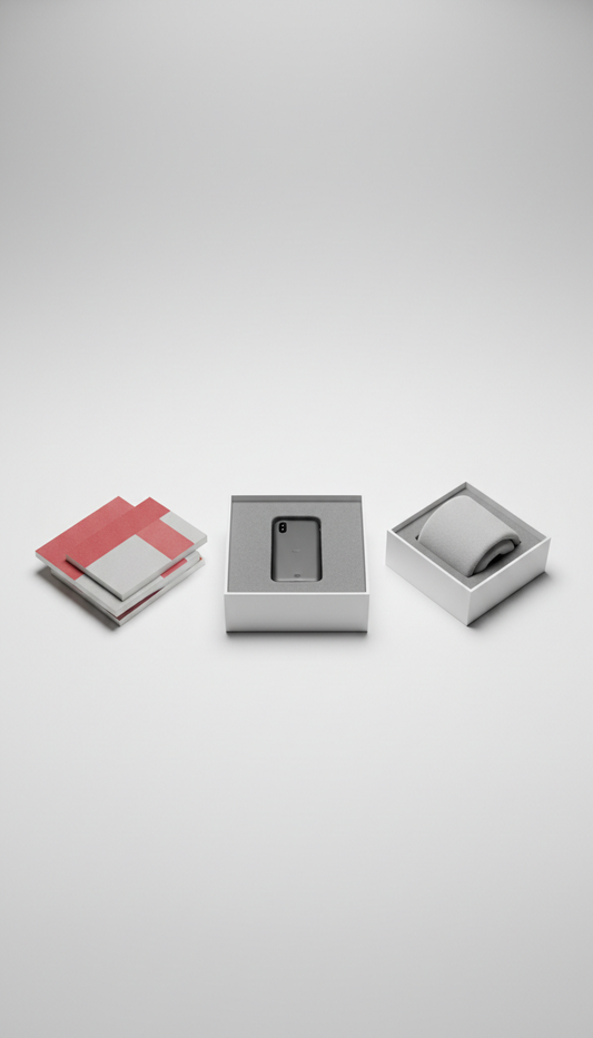 Minimalist Packaging Concept Display