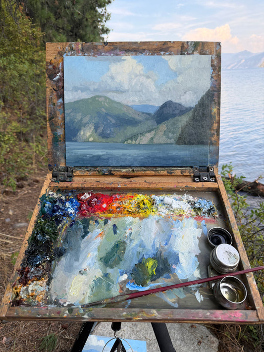 Billowing Clouds Over Pend Oreille