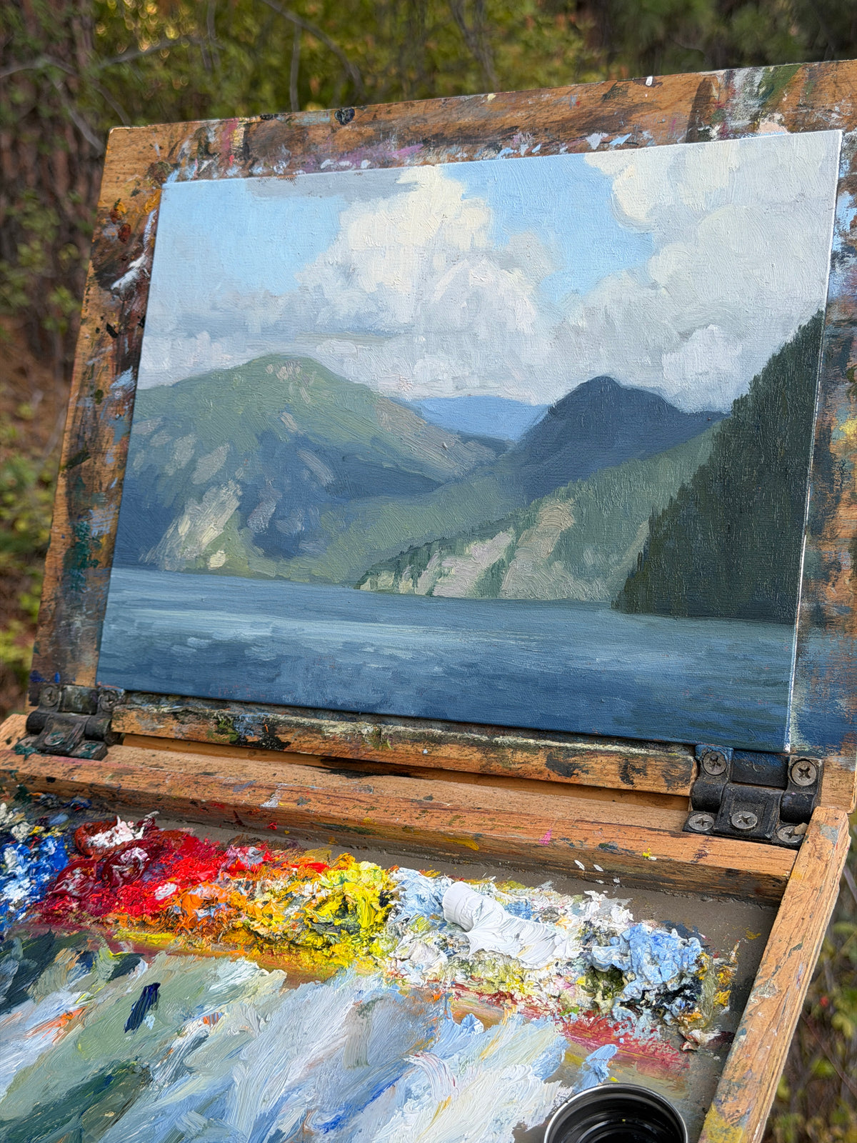 Billowing Clouds Over Pend Oreille