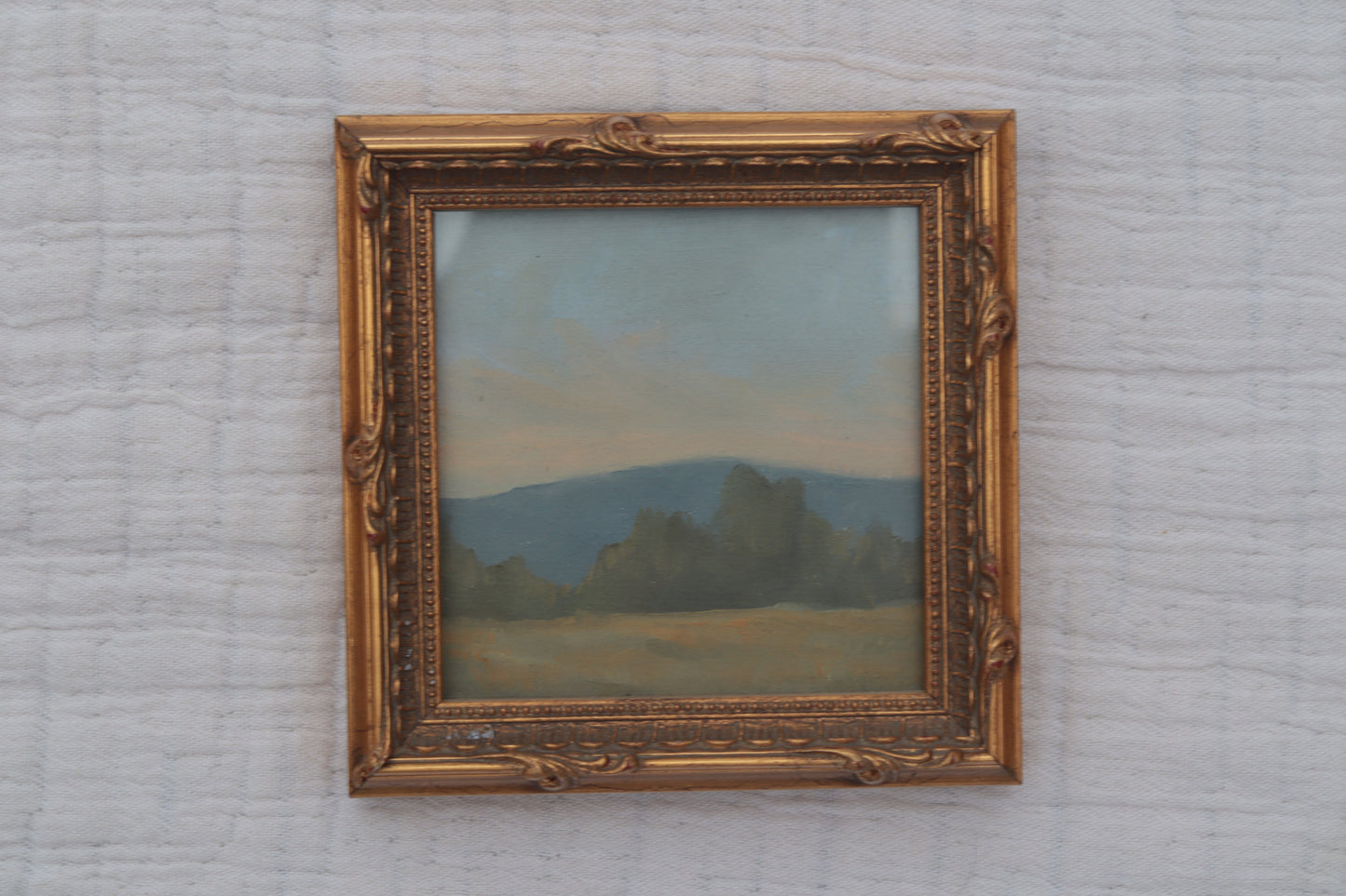 Antique framed painting